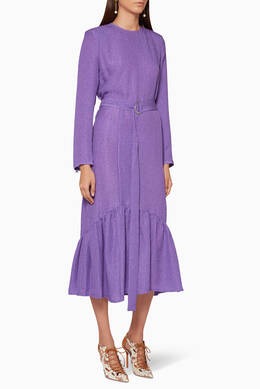 strapless open back dress Priscille Pink Shawl & Corset Top & Pleated Skirt Set, Xs / Pink / Set main image 0