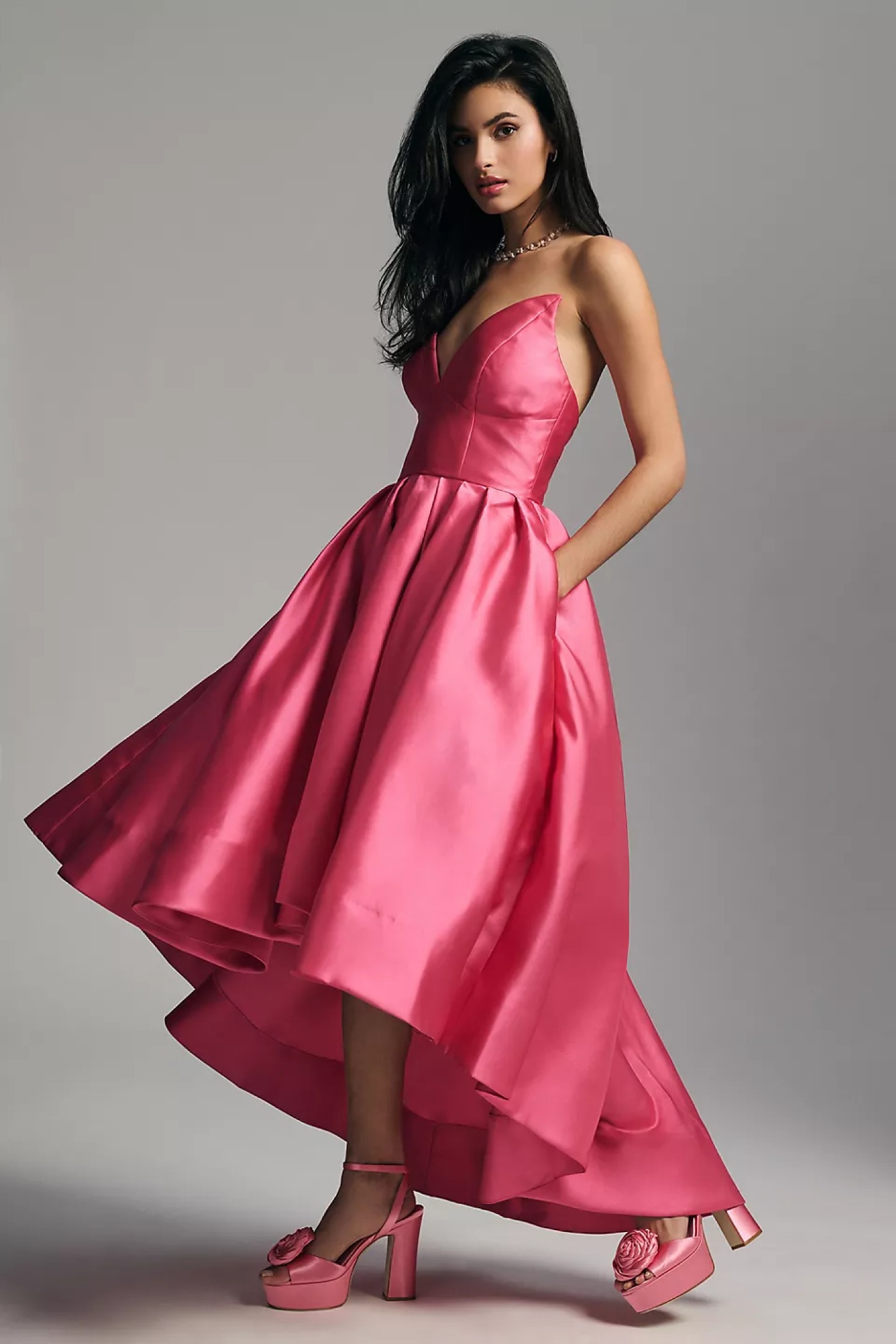 open lace back dress Hutch 