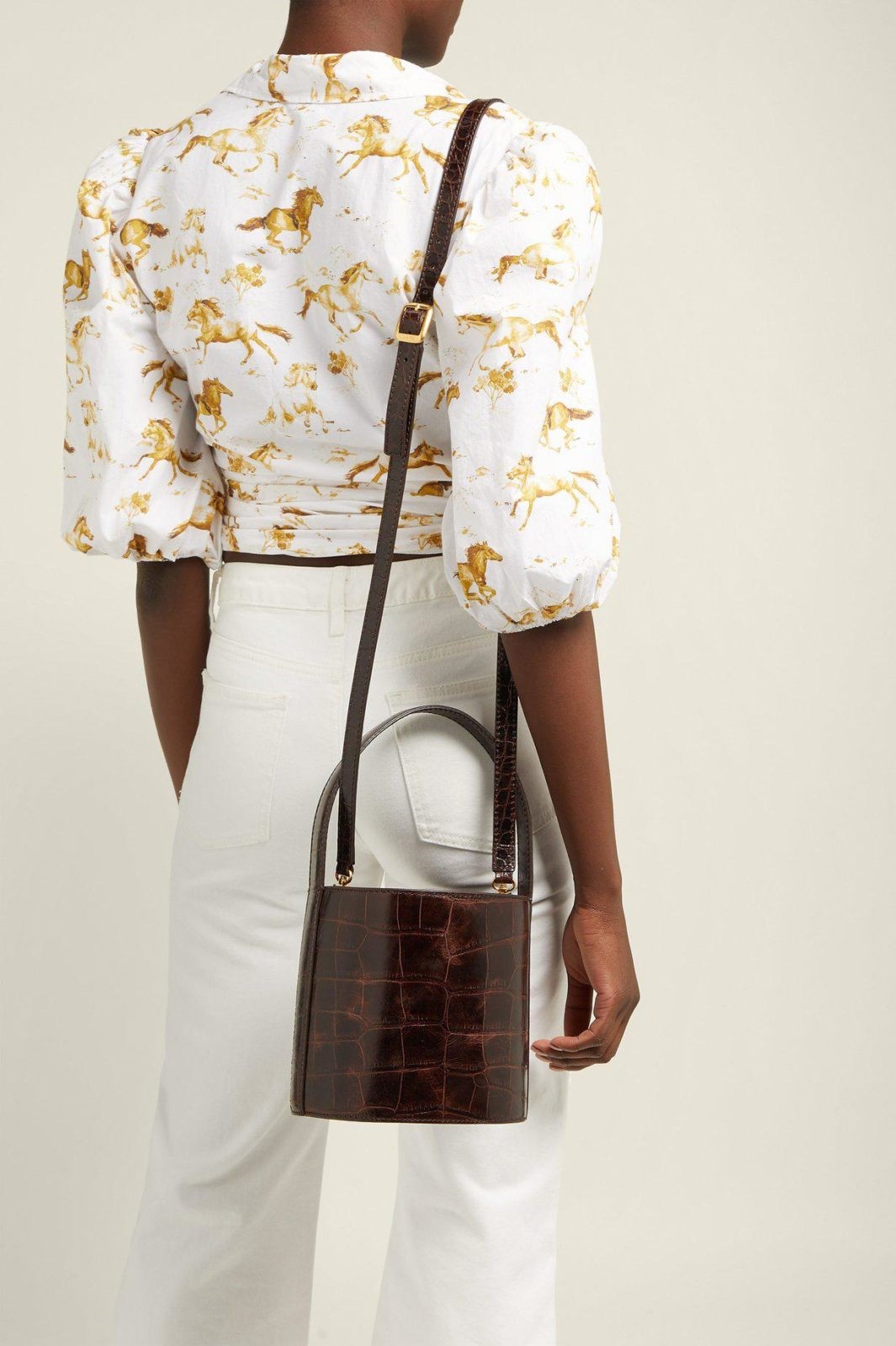 Rent Staud Handbag One Size} WeDress Collective